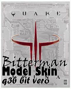 Box art for Bitterman Model Skin q3b bit vero