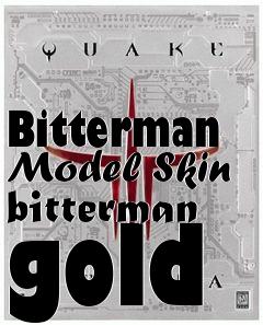 Box art for Bitterman Model Skin bitterman gold