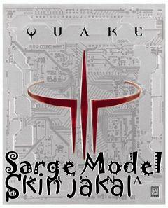 Box art for Sarge Model Skin jakal