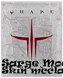 Box art for Sarge Model Skin mcclain