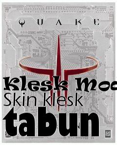 Box art for Klesk Model Skin klesk tabun