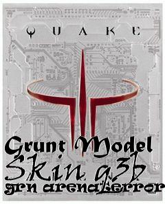 Box art for Grunt Model Skin q3b grn arenaterrorists