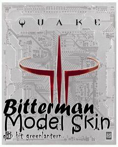 Box art for Bitterman Model Skin q3b bit greenlantern