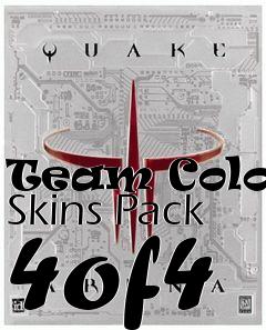 Box art for Team Colors Skins Pack 4of4