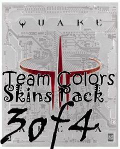 Box art for Team Colors Skins Pack 3of4