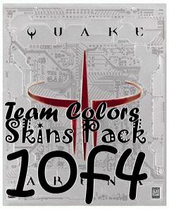 Box art for Team Colors Skins Pack 1of4