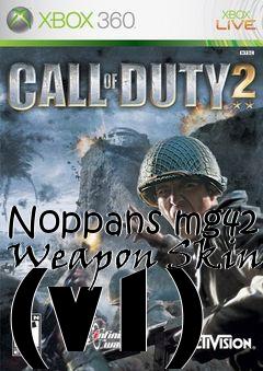 Box art for Noppans mg42 Weapon Skin (v1)