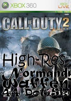 Box art for High-Res Normandy Waffen SS 44 Dot Skins