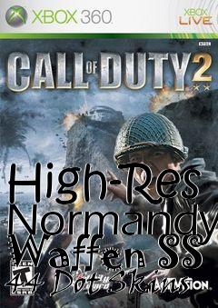 Box art for High-Res Normandy Waffen SS 44 Dot Skins