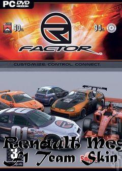 Box art for Renault Megane F1 Team Skin