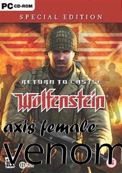 Box art for axis female venom