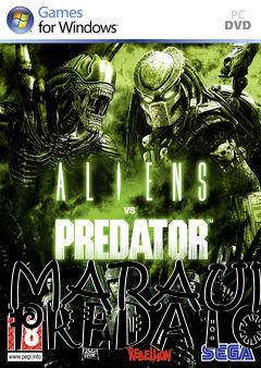 Box art for MARAUDER PREDATOR