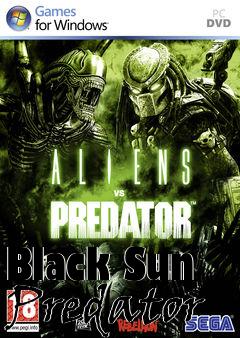 Box art for Black Sun Predator