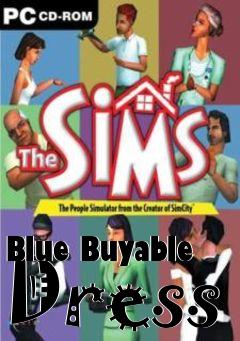 Box art for Blue Buyable Dress