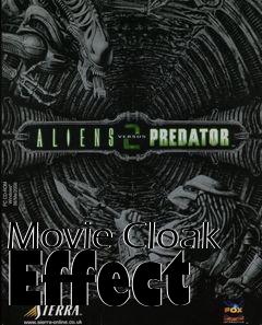 Box art for Movie Cloak Effect