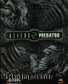 Box art for blacklightpredator