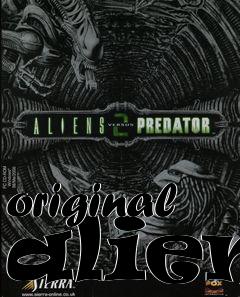 Box art for original alien