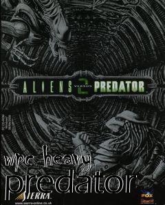 Box art for wpc heavy predator