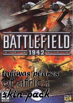 Box art for takiwas planes of africa skin pack