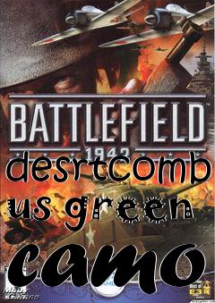 Box art for desrtcomb us green camo