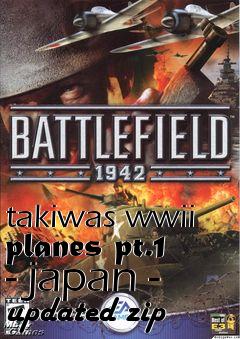 Box art for takiwas wwii planes pt.1 - japan - updated zip