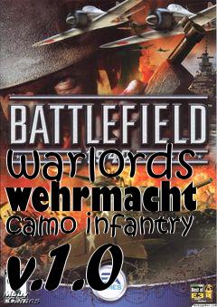 Box art for warlords wehrmacht camo infantry v.1.0