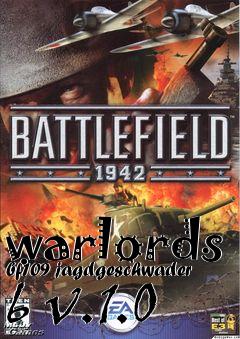 Box art for warlords bf109 jagdgeschwader 6 v.1.0