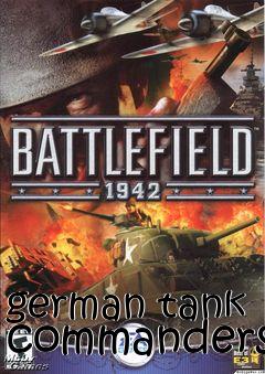Box art for german tank commanders