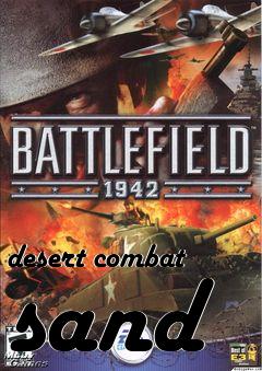 Box art for desert combat sand