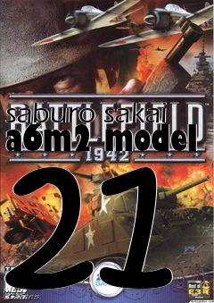 Box art for saburo sakai a6m2 model 21