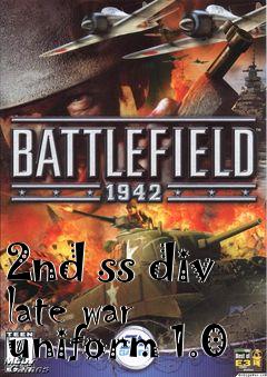 Box art for 2nd ss div late war uniform 1.0