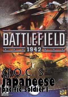 Box art for g.o.c. s japaneese pacific soldier1