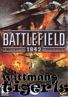 Box art for wittmans tiger1ss