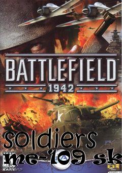 Box art for soldiers me-109 skin