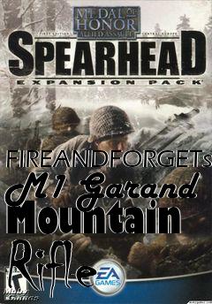 Box art for FIREANDFORGETs M1 Garand Mountain Rifle