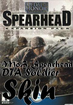 Box art for MoH Spearhead DTA Soldier Skin