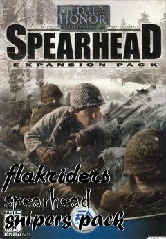 Box art for flakriders spearhead snipers pack