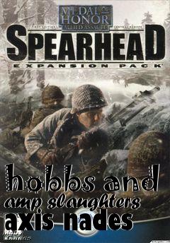 Box art for hobbs and amp slaughters axis nades