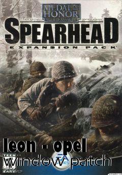 Box art for leon - opel window patch