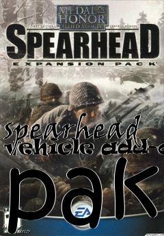 Box art for spearhead vehicle add-on pak