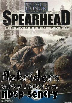 Box art for flakriders nbsp russina nbsp sentry