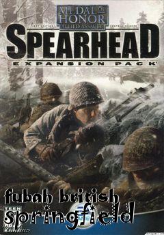 Box art for fubah british springfield