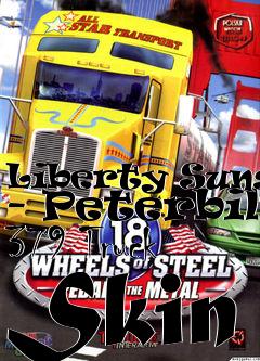 Box art for Liberty Sunset - Peterbilt 379 Truck Skin