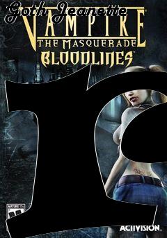 Box art for Vampire the Masquerade: Bloodlines Goth Jeanette r