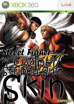 Box art for Street Figher 4 C.Viper Striped Suit Skin