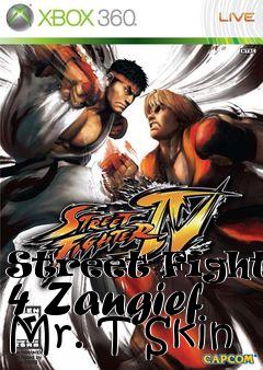 Box art for Street Fighter 4 Zangief Mr. T Skin