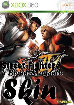 Box art for Street Fighter 4 Bison Magento Skin