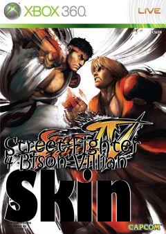 Box art for Street Fighter 4 Bison Villian Skin