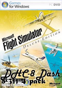 Box art for DHC-8 Dash 8-311 4 pack