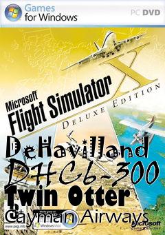 Box art for DeHavilland DHC6-300 Twin Otter Cayman Airways